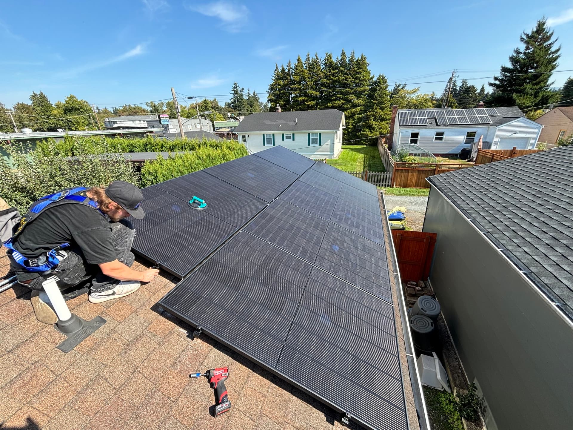 rooftop solar panels